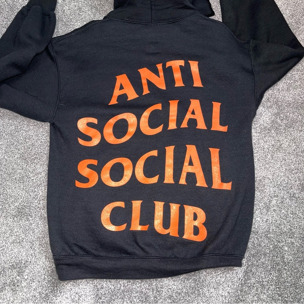 Anti Social Social Club X Undefeated Collab Hoodie Small